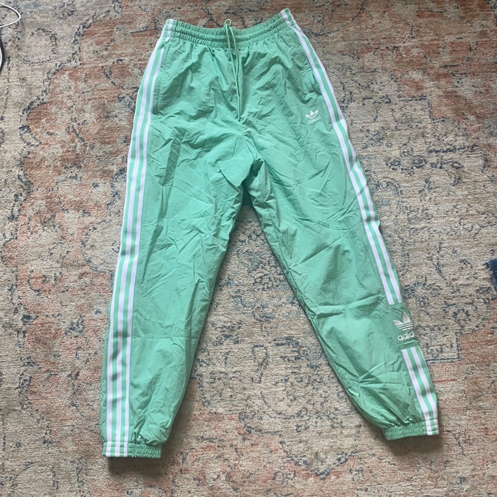 Adidas mint green size small jogger